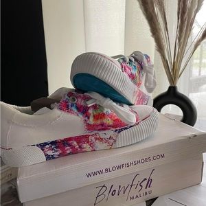 Blowfish tie dye sneakers
